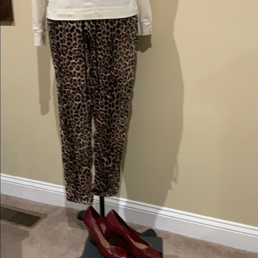 Leopard pants